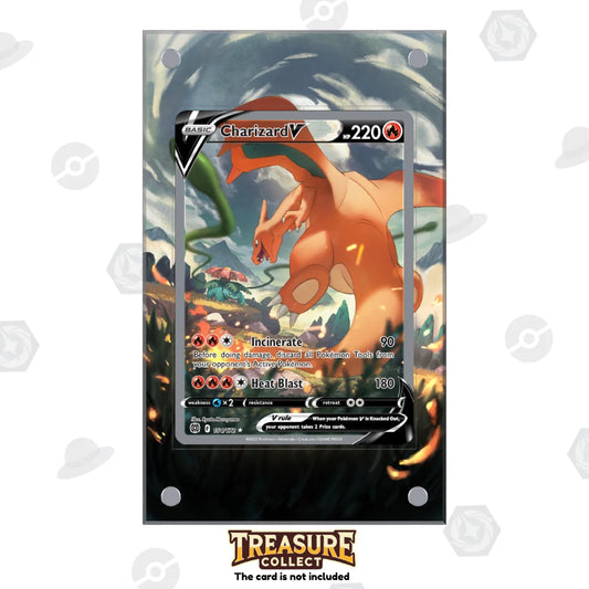 Acrylic Pokémon Display Charizard V with Extended Artwork – Treasure Collect