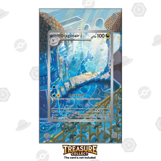 Acrylic Pokémon Display Dragonair with Extended Artwork – Treasure Collect