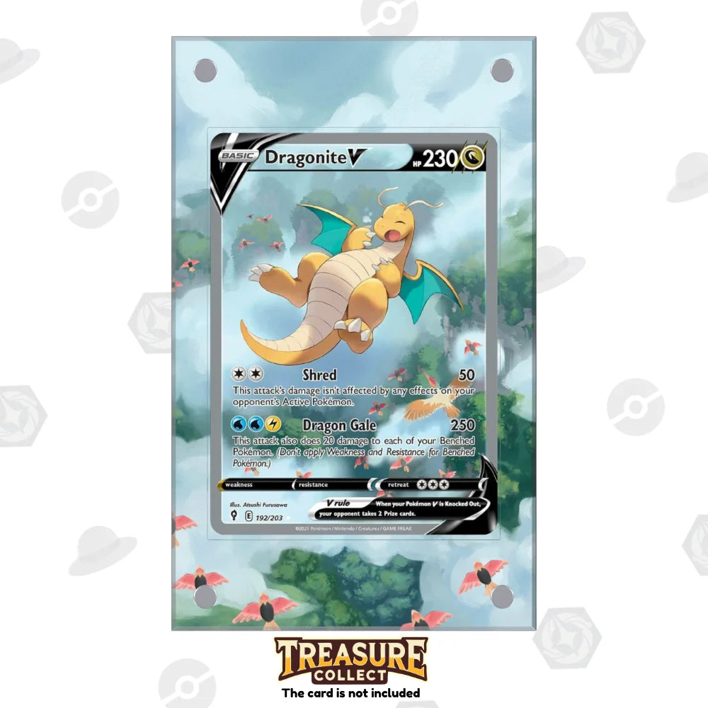 Acrylic Pokémon Display Dragonite V with Extended Artwork – Treasure Collect