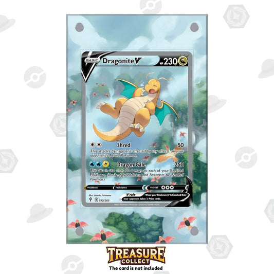 Acrylic Pokémon Display Dragonite V with Extended Artwork – Treasure Collect
