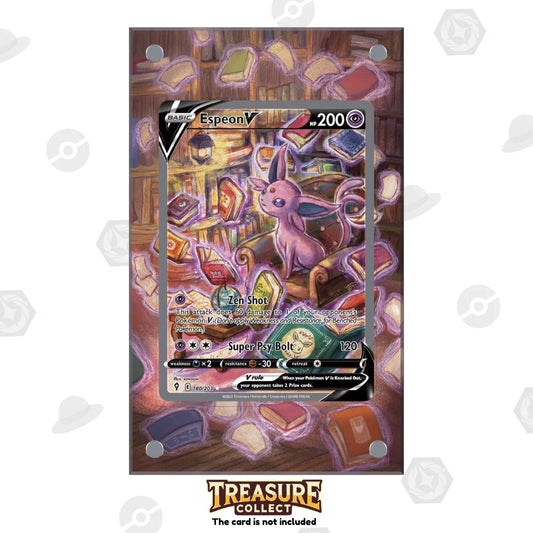 Acrylic Pokémon Display Espeon V with Extended Artwork – Treasure Collect