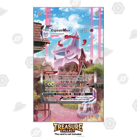 Acrylic Pokémon Display Espeon Vmax with Extended Artwork – Treasure Collect