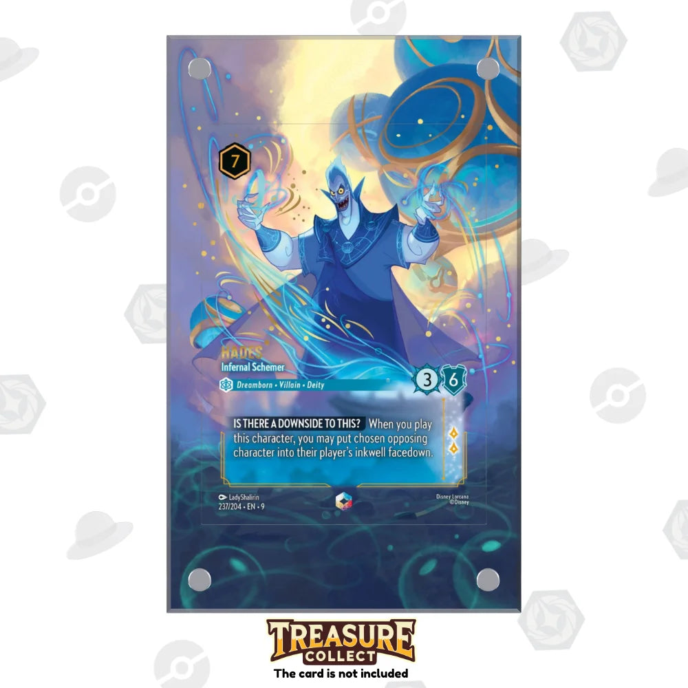 Acrylic Lorcana Display Hades with Extended Artwork – Treasure Collect