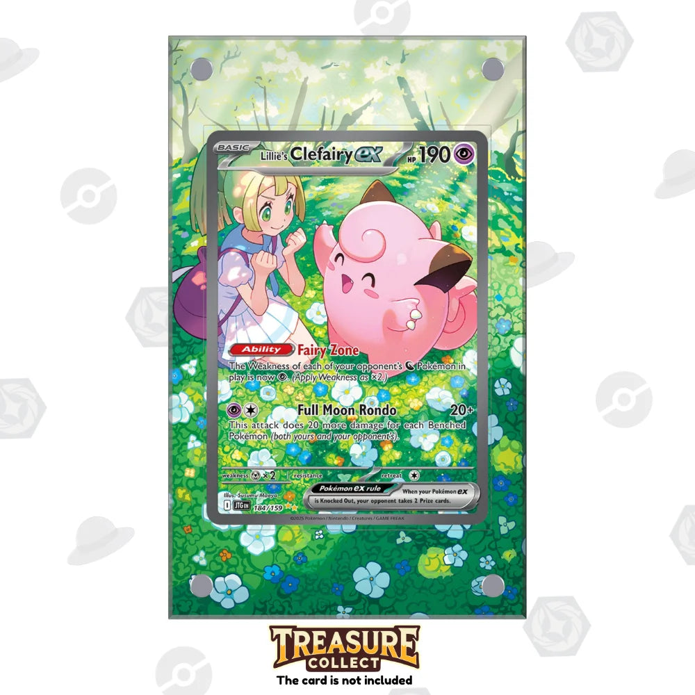 Acrylic Pokémon Display Lillie's Clefairy ex with Extended Artwork – Treasure Collect