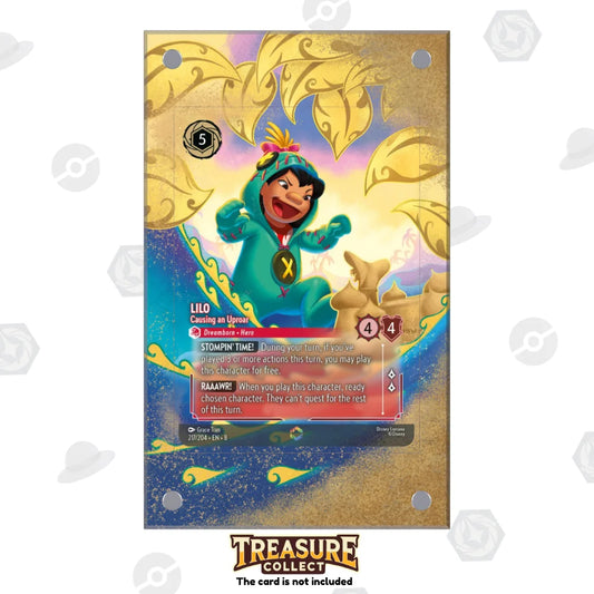 Acrylic Lorcana Display Lilo with Extended Artwork – Treasure Collect