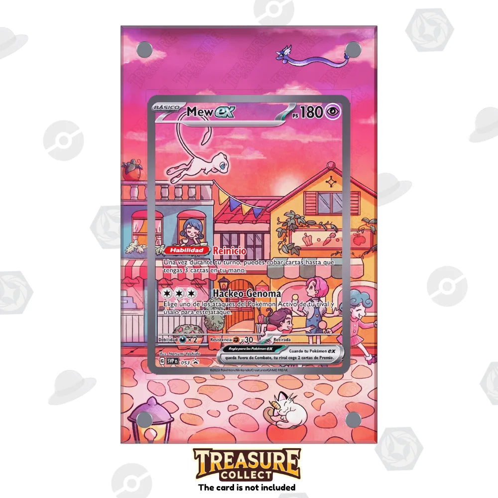 Acrylic Pokémon Display Mew ex with Extended Artwork – Treasure Collect