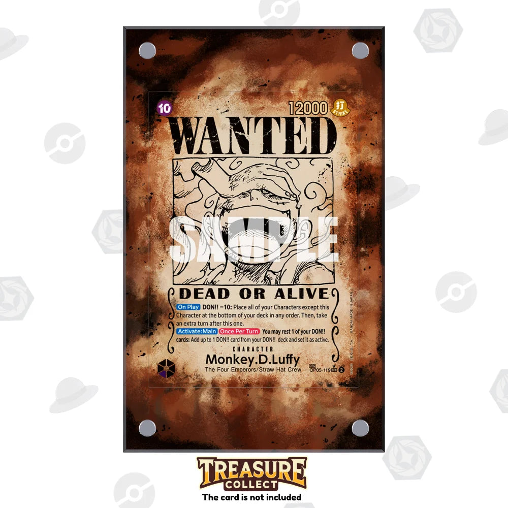 Acrylic One Piece Display Luffy with Extended Artwork – Treasure Collect