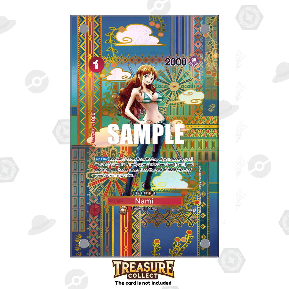Acrylic One Piece Display Nami with Extended Artwork – Treasure Collect