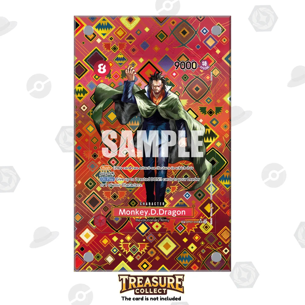 Acrylic One Piece Display Monkey.D.Dragon with Extended Artwork – Treasure Collect