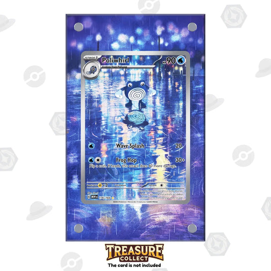 Acrylic Pokémon Display Poliwhirl with Extended Artwork – Treasure Collect