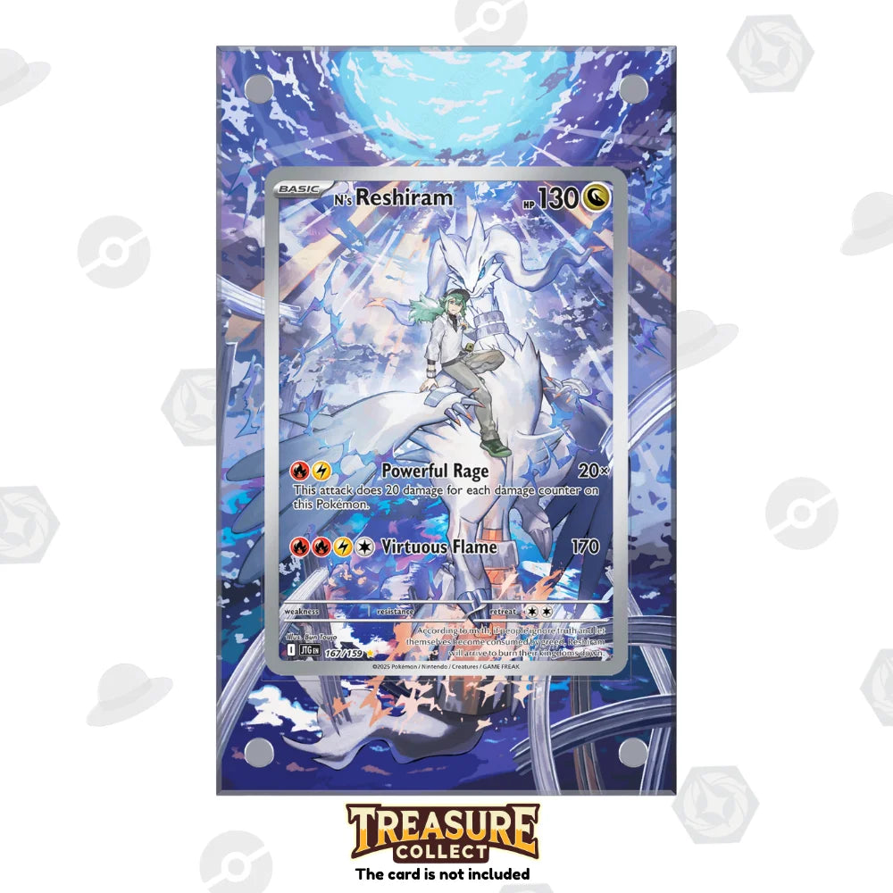 Acrylic Pokémon Display Reshiram with Extended Artwork – Treasure Collect