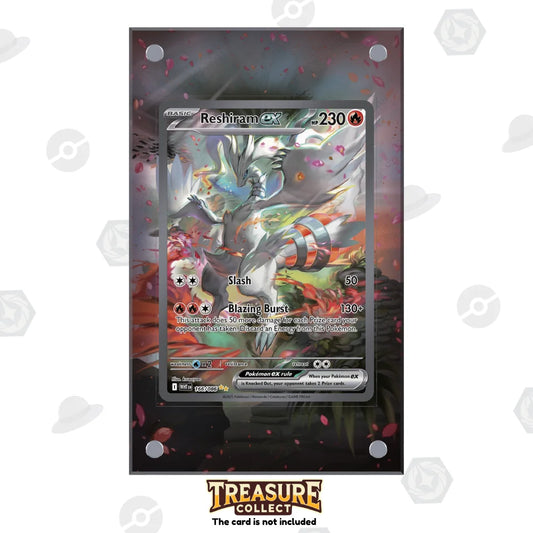 Acrylic Pokémon Display Reshiram ex with Extended Artwork – Treasure Collect