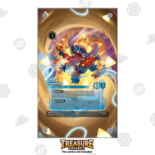 Acrylic Lorcana Display Stitch with Extended Artwork – Treasure Collect