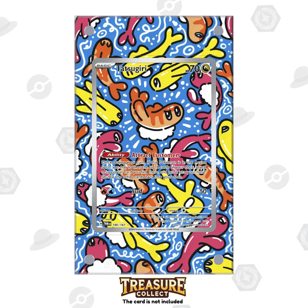 Acrylic Pokémon Display Tatsugiri with Extended Artwork – Treasure Collect