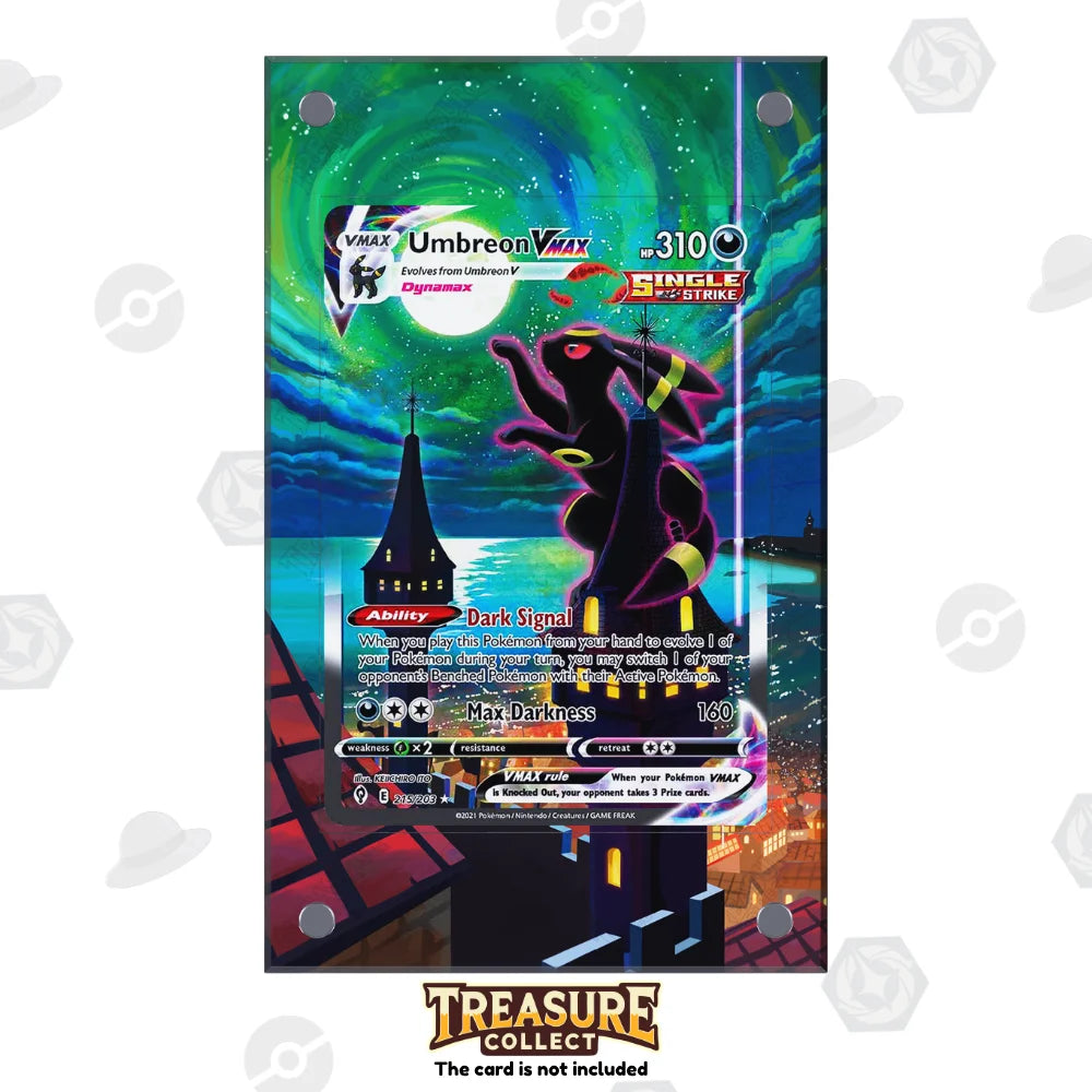 Acrylic Pokémon Display Umbreon Vmax with Extended Artwork – Treasure Collect