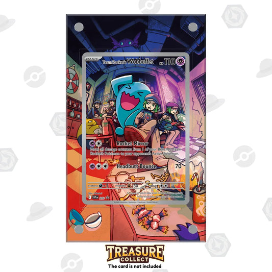 Acrylic Pokémon Display Wobbuffet with Extended Artwork – Treasure Collect