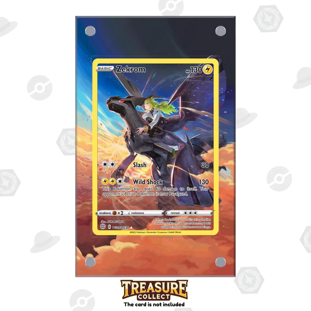 Acrylic Pokémon Display Zekrom with Extended Artwork – Treasure Collect