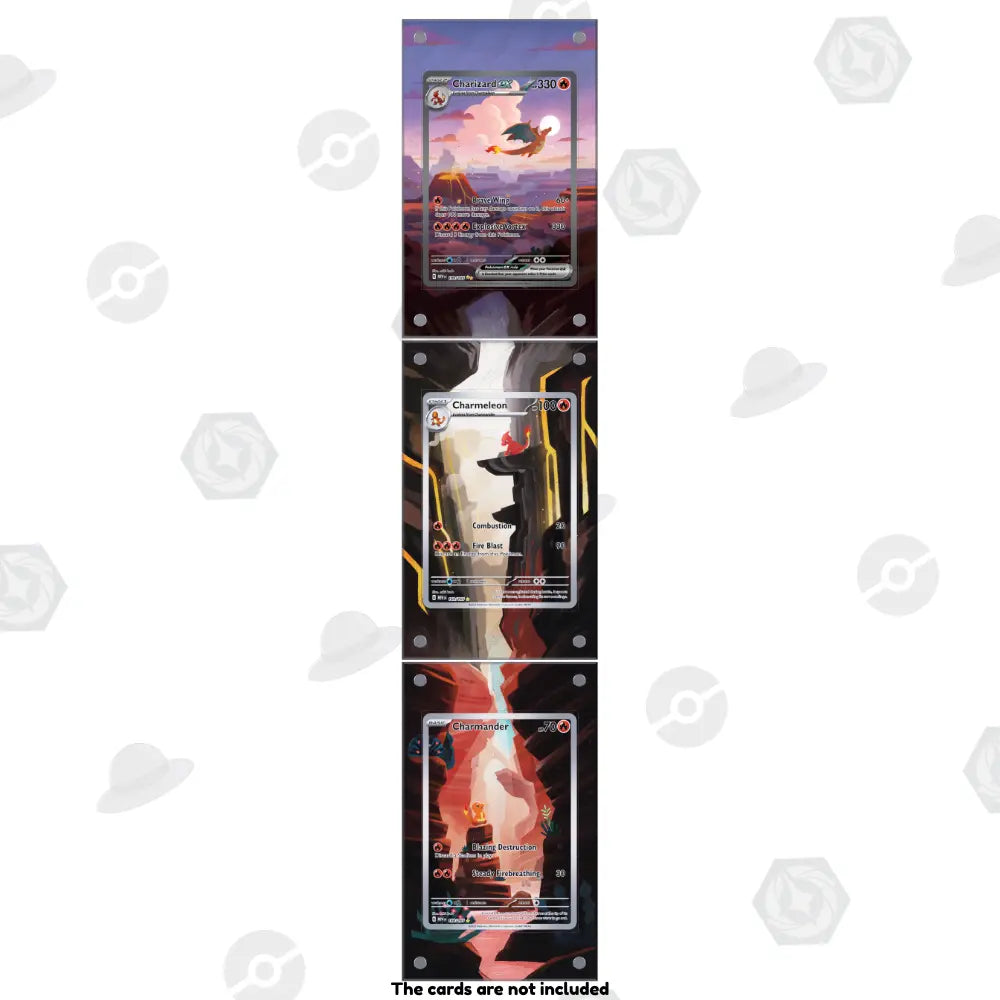 Charmander, Charmeon, Charizard 151 – Pokémon Bundle