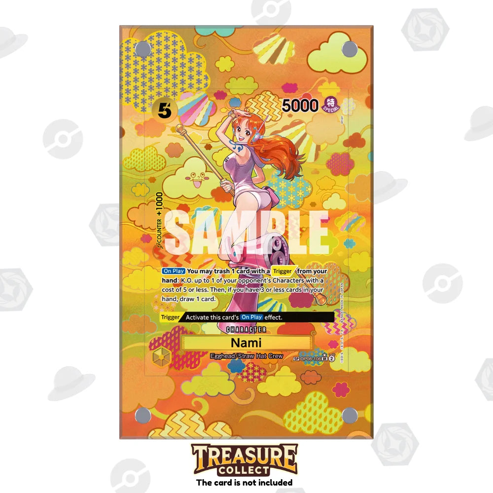 Acrylic One Piece Display Nami with Extended Artwork – Treasure Collect