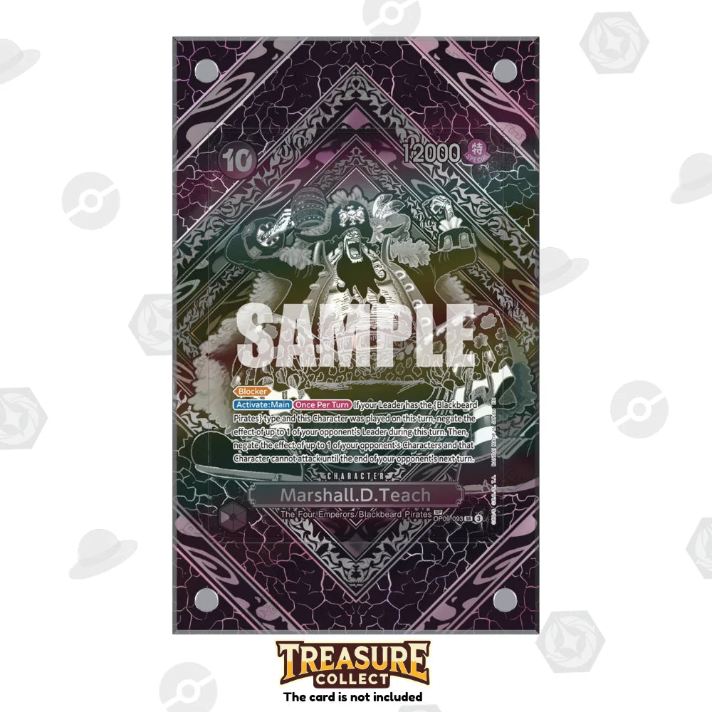 Acrylic One Piece Display Marshall.D.Teach with Extended Artwork – Treasure Collect