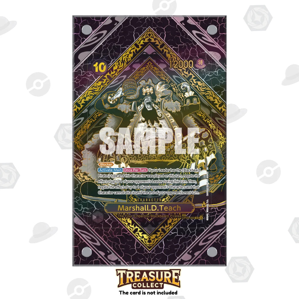 Acrylic One Piece Display Marshall.D.Teach with Extended Artwork – Treasure Collect