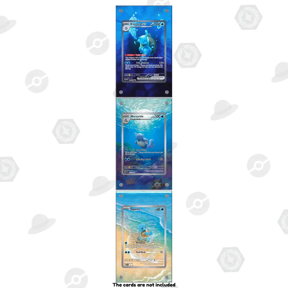 Squirtle, Wartortle, Blastoise 151 – Pokémon Bundle