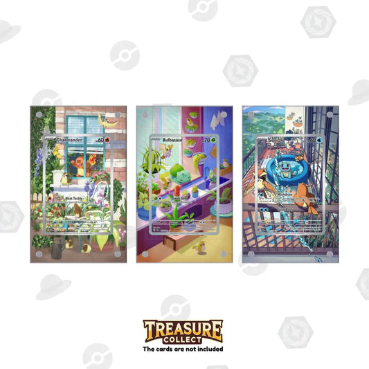 Charmander, Bulbasaur, Squirtle – Scarlet & Violet – Pokémon Bundle